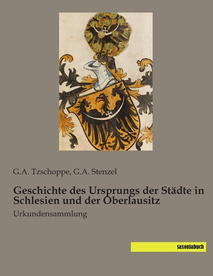 Geschichte des Ursprungs der Städte in Schlesien und der Oberlausitz, G. A. Tzschoppe ;  G. A. Stenzel - Paperback - 9783957703224