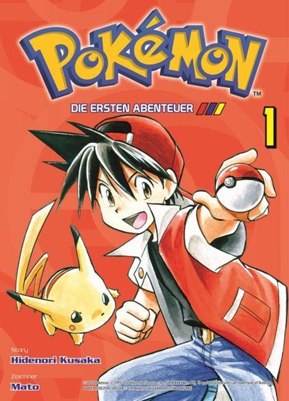 Pokémon: Die ersten Abenteuer 01, Hidenori Kusaka ; Mato - Paperback - 9783957986368