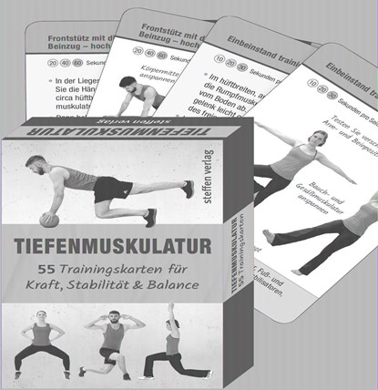 Trainingskarten: Tiefenmuskulatur, Ronald Thomschke - Paperback - 9783957990938