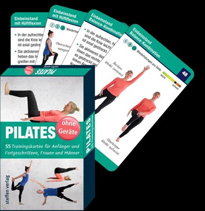 Trainingskarten: Pilates ohne Geräte, Benno Paulitz ; Ronald Thomschke - Paperback - 9783957991140