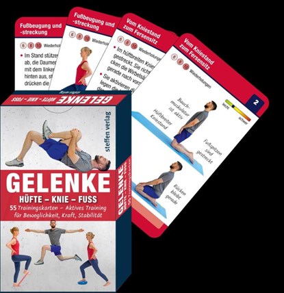 Trainingskarten Gelenke: Hüfte - Knie - Fuß, Ronald Thomschke - Paperback - 9783957991270