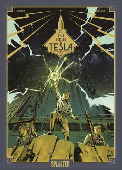 Die drei Geister von Tesla. Band 3, Richard Marazano - Gebonden - 9783958395633
