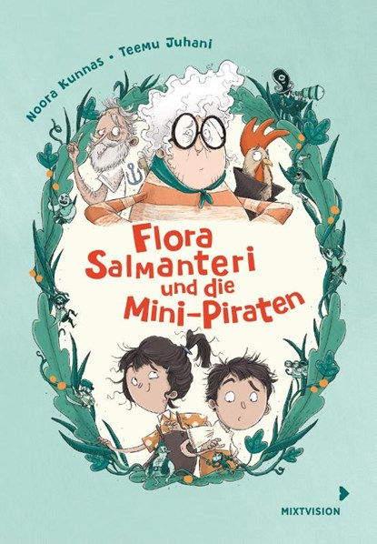 Flora Salmanteri und die Mini-Piraten Band 1, Noora Kunnas - Gebonden - 9783958541757
