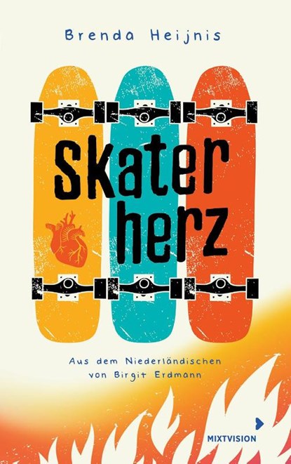 Skaterherz, Brenda Heijnis - Paperback - 9783958542365