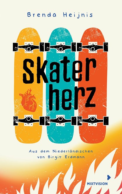 Skaterherz, Brenda Heijnis - Paperback - 9783958542365