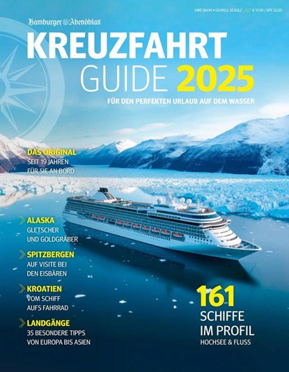 Kreuzfahrt Guide 2025, Uwe Bahn ; Hamburger Abendblatt ; Georg J. Schulz - Paperback - 9783958562523