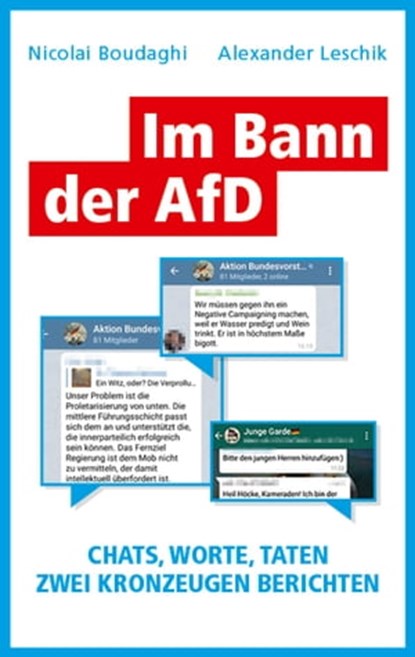 Im Bann der AfD, Nicolai Boudaghi ; Alexander Leschik ; Wigbert Löer - Ebook - 9783958904354