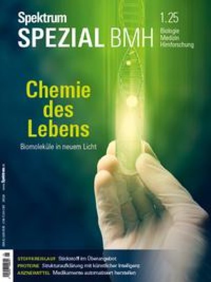 Spektrum Spezial BMH 1/2025 - Chemie des Lebens, Spektrum der Wissenschaft - Paperback - 9783958929555