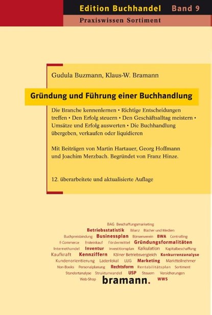 Gründung und Führung einer Buchhandlung, Gudula Buzmann ; Klaus-W. Bramann - Gebonden - 9783959030168
