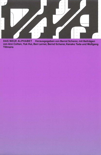 Das Neue Alphabet, Bernd Scherer - Paperback - 9783959054522