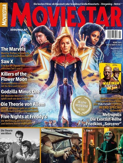 MOVIESTAR Ausgabe Oktober/November 2023 (#201), Björn Sülter ; Peter Osteried - Gebonden - 9783959364843