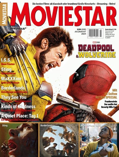 MOVIESTAR. Ausgabe Juli/August 2024 (#205), Björn Sülter ; Peter Osteried - Gebonden - 9783959365437