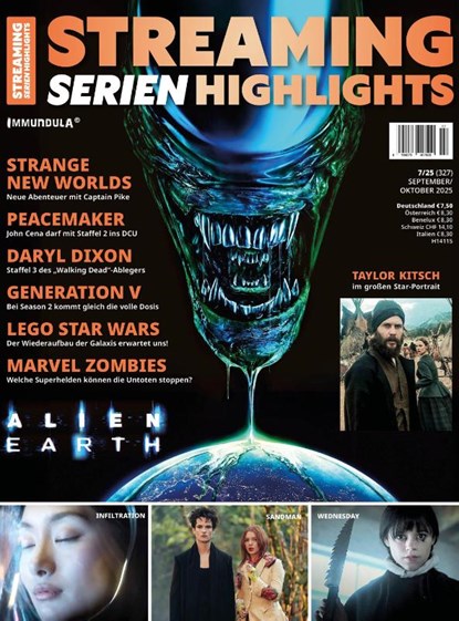 STREAMING SERIEN HIGHLIGHTS. Ausgabe September/Oktober 2025 (#327), Björn Sülter ; Peter Osteried - Gebonden - 9783959366632