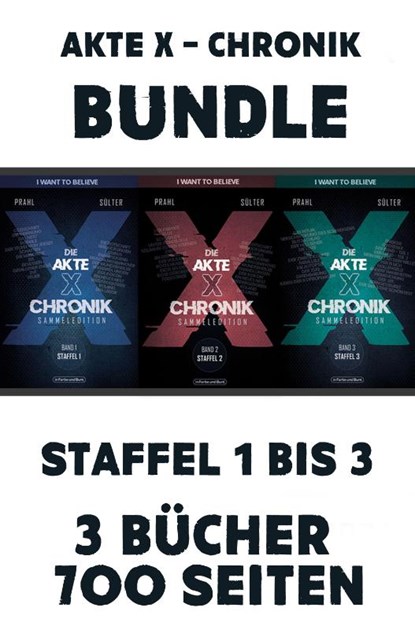 Die Akte X-Chronik - Das Bundle mit Band 1 bis 3, Björn Sülter ; Reinhard Prahl - Paperback - 9783959366922