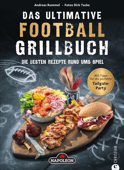 Das ultimative Football-Grillbuch, Andreas Rummel - Gebonden - 9783959615020