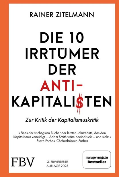 Die 10 Irrtümer der Antikapitalisten, Rainer Zitelmann - Gebonden - 9783959725460
