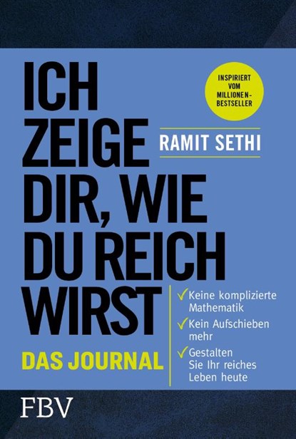 Ich zeige dir, wie du reich wirst - Das Journal, Ramit Sethi - Paperback - 9783959726849