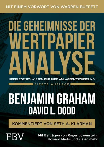 Die Geheimnisse der Wertpapieranalyse, Benjamin Graham - Gebonden - 9783959727679