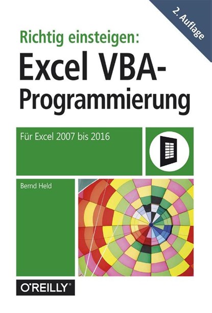 Richtig einsteigen: Excel-VBA-Programmierung, Bernd Held - Paperback - 9783960090038