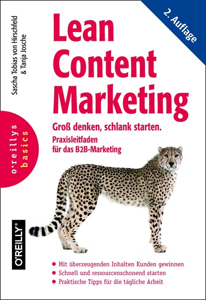 Lean Content Marketing, Sascha Tobias von Hirschfeld ;  Tanja Josche - Paperback - 9783960090656