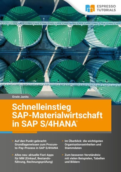 Schnelleinstieg SAP-Materialwirtschaft in SAP S/4HANA, Erwin Janits - Paperback - 9783960123125