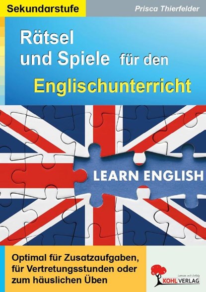 Spiele & Rätsel für den Englischunterricht, niet bekend - Paperback - 9783960401643