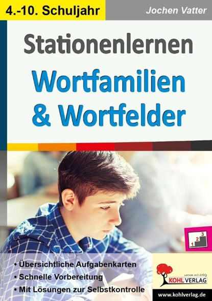 Stationenlernen Wortfamilien & Wortfelder, Jochen Vatter - Paperback - 9783960404354