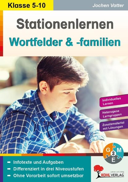Stationenlernen Wortfamilien & Wortfelder, Jochen Vatter - Paperback - 9783960404354