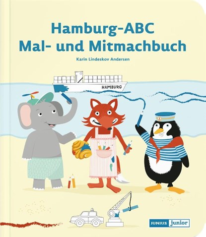 Hamburg-ABC: Mal- und Mitmachbuch, niet bekend - Paperback - 9783960606024