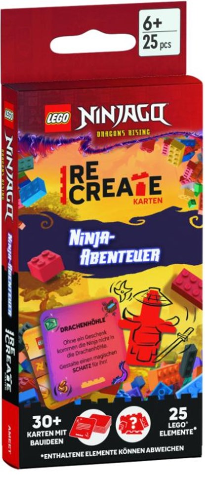 LEGO® - ReCreate Karten - Ninja-Abenteuer, niet bekend - Paperback - 9783960808961