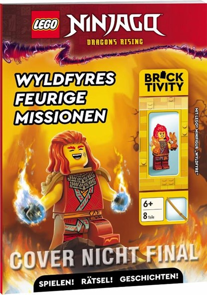 LEGO® NINJAGO® - Wyldfyres feurige Missionen, niet bekend - Paperback - 9783960809210