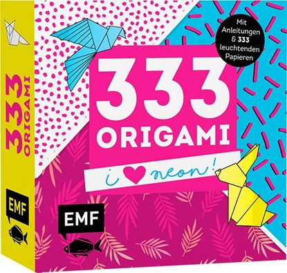 333 Origami - I love Neon!, niet bekend - Paperback - 9783960935452