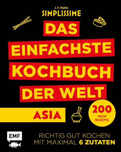 Simplissime - Das einfachste Kochbuch der Welt: ASIA, Jean-Francois Mallet - Gebonden - 9783960938651