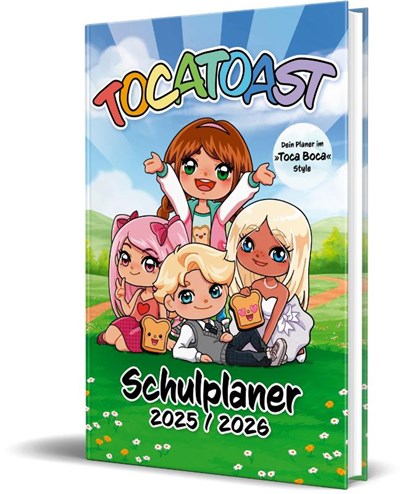 TocaToast Schulplaner 2025/2026, TocaToast - Paperback - 9783960965015