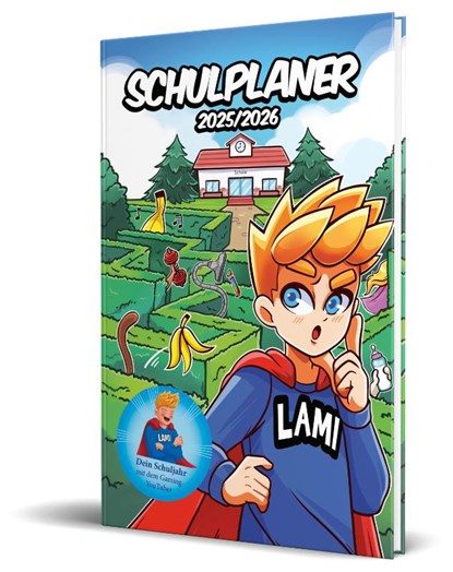 Schulplaner 2025/2026, Lami - Paperback - 9783960965398
