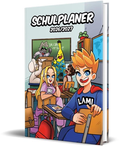 Schulplaner 2026/2027, Lami - Paperback - 9783960966074