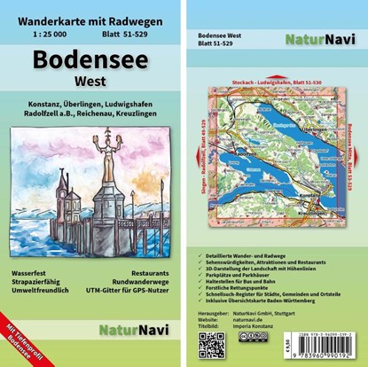 Bodensee West, niet bekend - Gebonden - 9783960990192