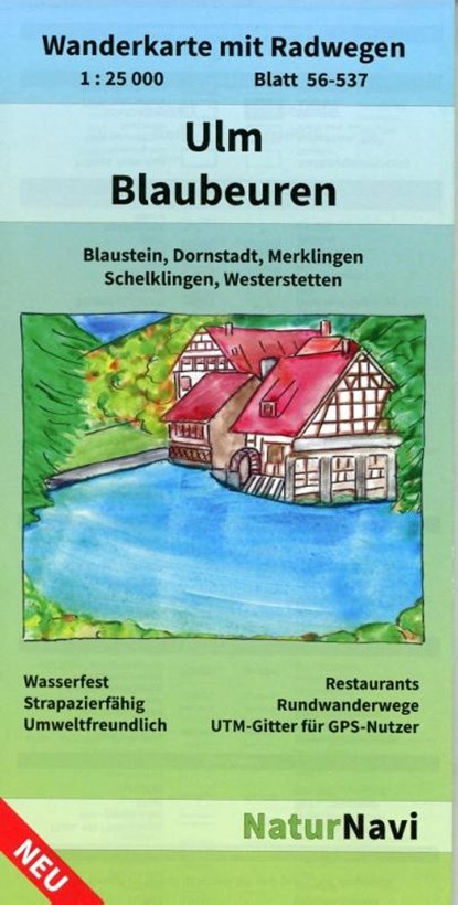 Ulm - Blaubeuren 1 : 25 000, niet bekend - Gebonden - 9783960990437