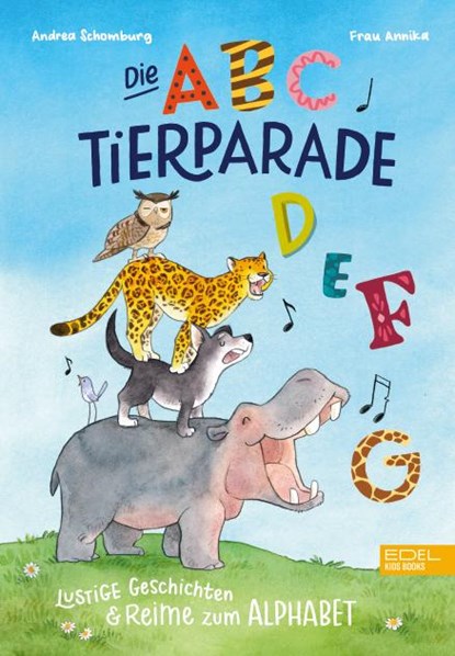 Die ABC-Tierparade, Andrea Schomburg - Gebonden - 9783961291830