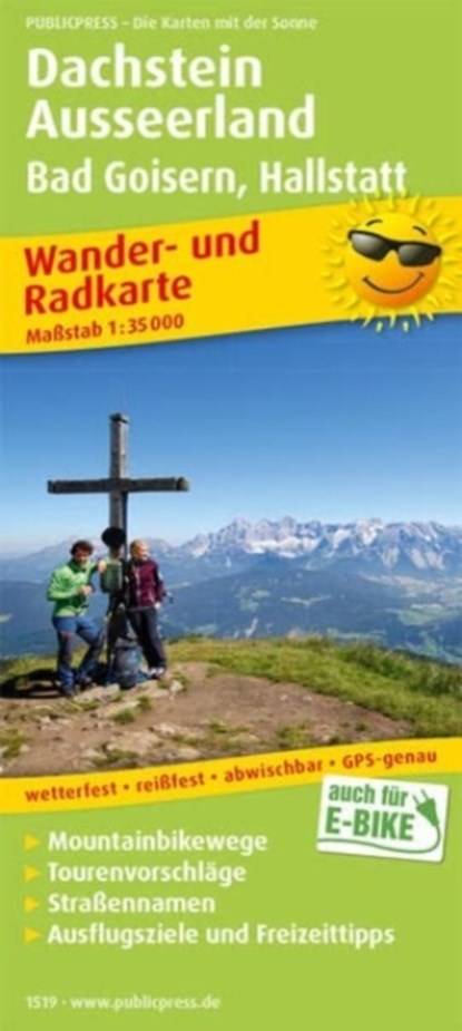 Dachstein - Ausseerland, hiking and cycling map 1:35,000, niet bekend - Gebonden - 9783961325191