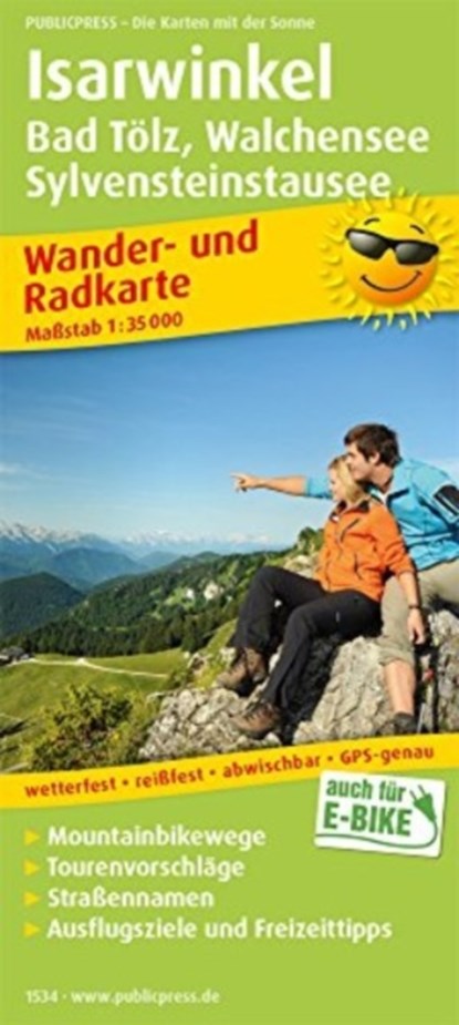 Isarwinkel, hiking and cycling map 1:35,000, niet bekend - Gebonden - 9783961325344