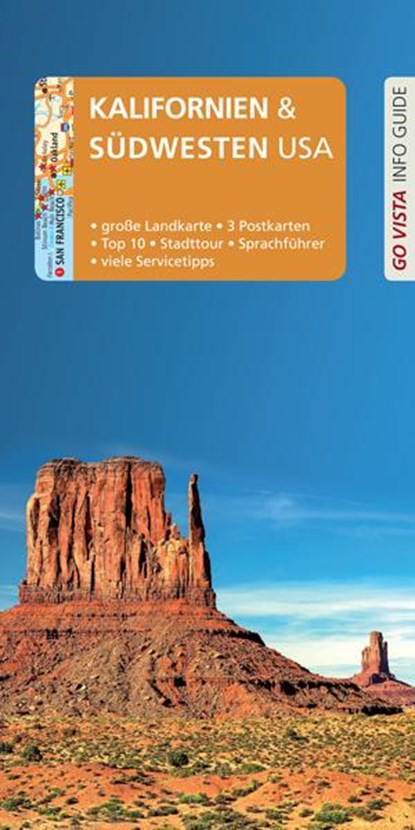 GO VISTA: Reiseführer Kalifornien & Südwesten USA, Horst Schmidt-Brümmer ;  Axel Pinck - Gebonden - 9783961410026