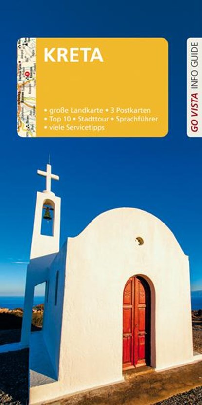 GO VISTA: Reiseführer Kreta, Manuela Blisse ;  Uwe Lehmann - Paperback - 9783961413676