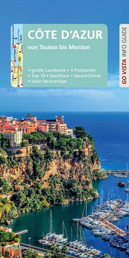 GO VISTA: Reiseführer Côte d'Azur, Uwe Lehmann ;  Manuela Blisse - Paperback - 9783961416769