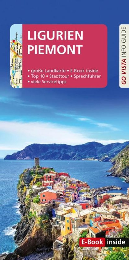 GO VISTA: Reiseführer Ligurien und Piemont, Robin Sommer - Paperback - 9783961417407