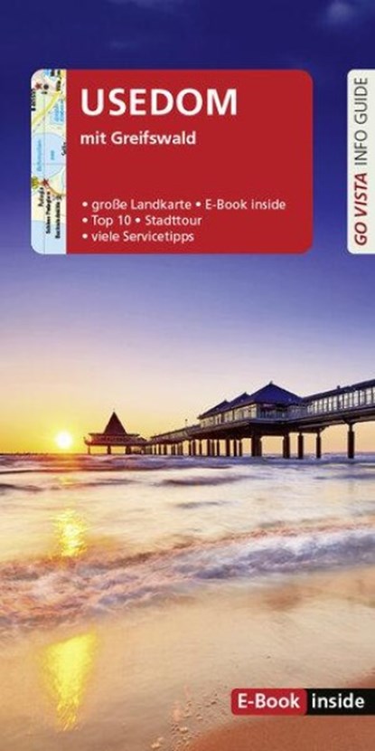 GO VISTA: Reiseführer Usedom mit Greifswald, Eszter Kalmar ; Christine Berger - Paperback - 9783961418763