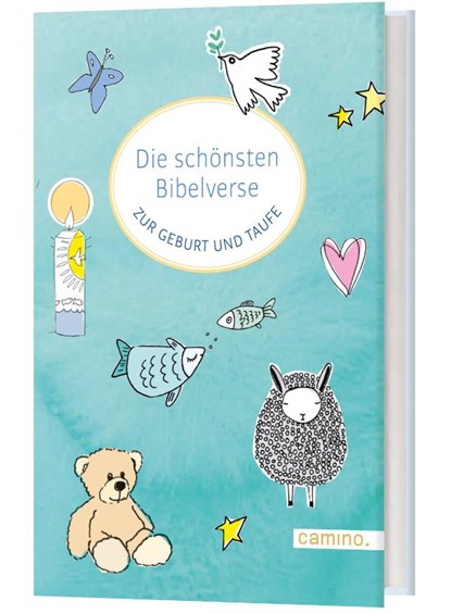 Die schönsten Bibelverse zur Geburt und Taufe, Camino - Gebonden - 9783961572366