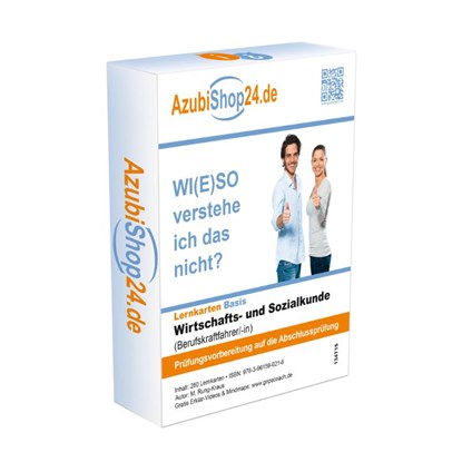 AzubiShop24.de Lernkarten Wirtschafts- und Sozialkunde (Berufskraftfahrer/in). Wiso Prüfung, Michaela Rung-Kraus - Paperback - 9783961590216