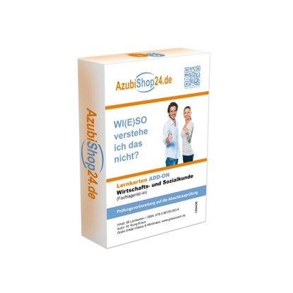 AzubiShop24.de Lernkarten Wirtschafts- und Sozialkunde (Fachlagerist/in) .Wiso Prüfungswissen, Michaela Rung-Kraus - Paperback - 9783961590636