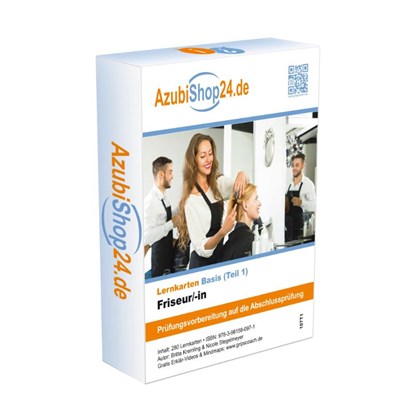 AzubiShop24.de Basis-Lernkarten Friseur/-in Teil 1, Britta Kremling ; Nicole Stegelmeyer - Losbladig - 9783961590971